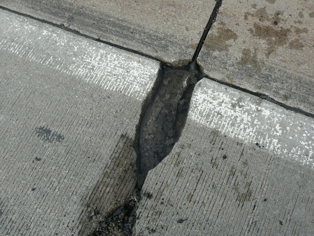 Road damage